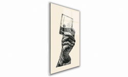 OBRAZ NA SZKLE PROSTOKĄTNY 70x100cm 107 Whisky