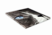 SZKLANA DESKA KUCHENNA 40x40 470h Ojos azules