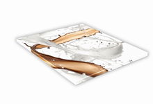SZKLANA DESKA KUCHENNA 35x35 420g Kawa i mleko