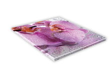 SZKLANA DESKA KUCHENNA 35x35 430g Orchidea