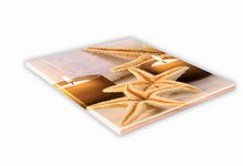SZKLANA DESKA KUCHENNA 35x35 448g Rozgwiazdy