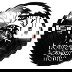 Zegar ścienny z płyty winylowej Home Sweet Home 1497.14