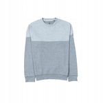 BARBOUR Bluza Crew Neck Damska Szara Logowana r. S