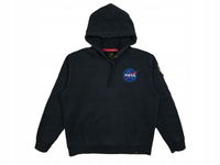 ALPHA INDUSTRIES Bluza z Kapturem Męska Logowana r. L