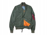 ALPHA INDUSTRIES Kurtka Bomberka Damska Zielona r. M
