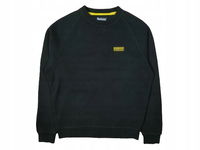 BARBOUR International Bluza Crew Neck Czarna Logowana r. S