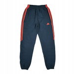 ADIDAS Spodnie Dresowe Szare 3 Paski Logowane r. S/M