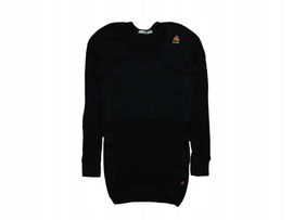 ACLIMA Bluzka Wool Net Wełna Merino Damska Logowana r. L