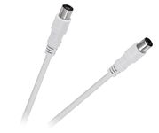 KABEL TV - VIDEO BIAŁY 15M ANTENOWY DO TELEWIZORA