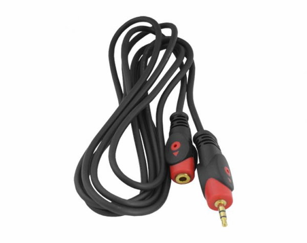 PRZEDŁUŻACZ SŁUCHAWKOWY JACK 3.5MM WTYK  GNIAZDO HQ 3M LX8059