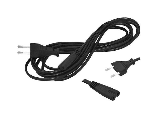 KABEL SIECIOWY ZASILAJĄCY 5M PŁASKI FASOLKA