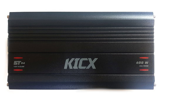 WZMACNIACZ KICX STD4 4-KANAŁOWY 4CH D