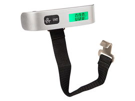 WAGA BAGAŻOWA TURYSTYCZNA HAKOWA LS101 50KG SREBRNA