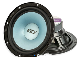 GŁOŚNIKI MIDBASS WOOFERY KICX PD62-WF 2 SZT 165MM 6,5CAL 60W RMS