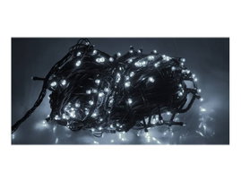 LAMPKI CHOINKOWE 200 LED BIAŁE 11M