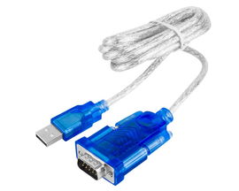 KABEL KONWERTER USB 2.0 - RS232 (DB9M)
