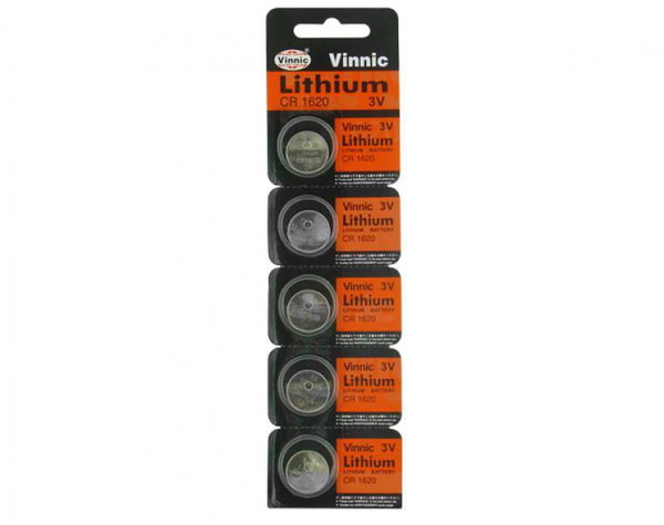 BATERIA LITOWA 3V CR1620 VINNIC 1SZT
