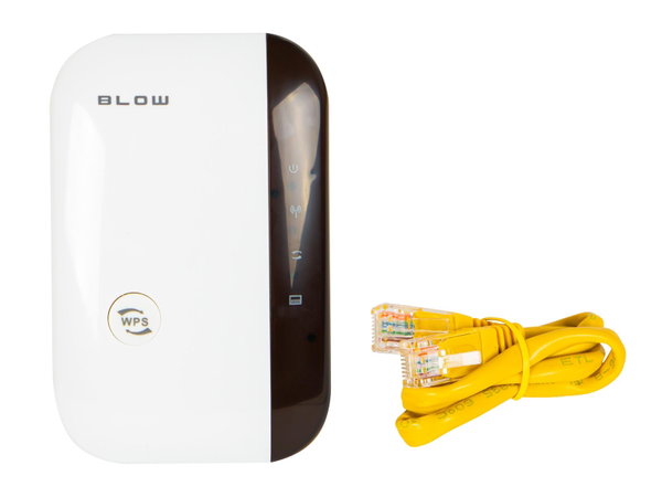 WZMACNIACZ SYGNAŁU WI-FI REPEATER 300MB/S BLOW RP-1