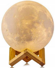 KSIĘŻYC 3D LAMPKA NOCNA LED DUŻA LAMPA MOON LIGHT 20 TRYBÓW +PILOT
