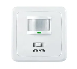 CZUJNIK RUCHU I DŹWIĘKU PIR ŚCIENNY+MIKROFON MCE18