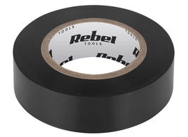 TAŚMA IZOLACYJNA KLEJĄCA REBEL (0,13 MM X 19 MM X 10 YD) CZARNA