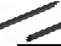TERMOKURCZ 12,7/6,4 CZARNY 1M WB AUDIO