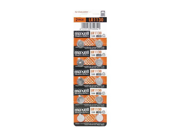 BATERIA ALKALICZNA MAXELL AG10 (L1130) 10SZT