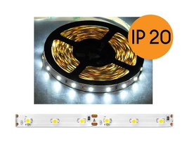 TAŚMA LED ECO IP20 ZIMNE BIAŁE 300 DIOD 5M