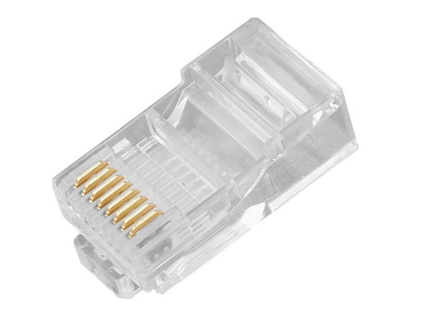 WTYK TELEFONICZNY SIECIOWY 8P8C RJ-45 100SZT