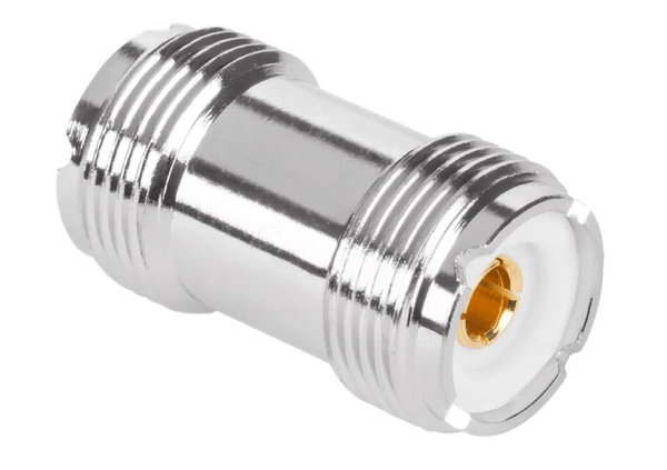 ZŁĄCZE UHF GNIAZDO-GNIAZDO ANTENY CB RADIO BECZKA ŁĄCZNIK