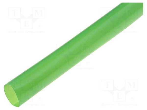 RURKA TERMOKURCZLIWA BEZ KLEJU 2:1 12,7MM 1M ZIELONA TERMOKURCZ