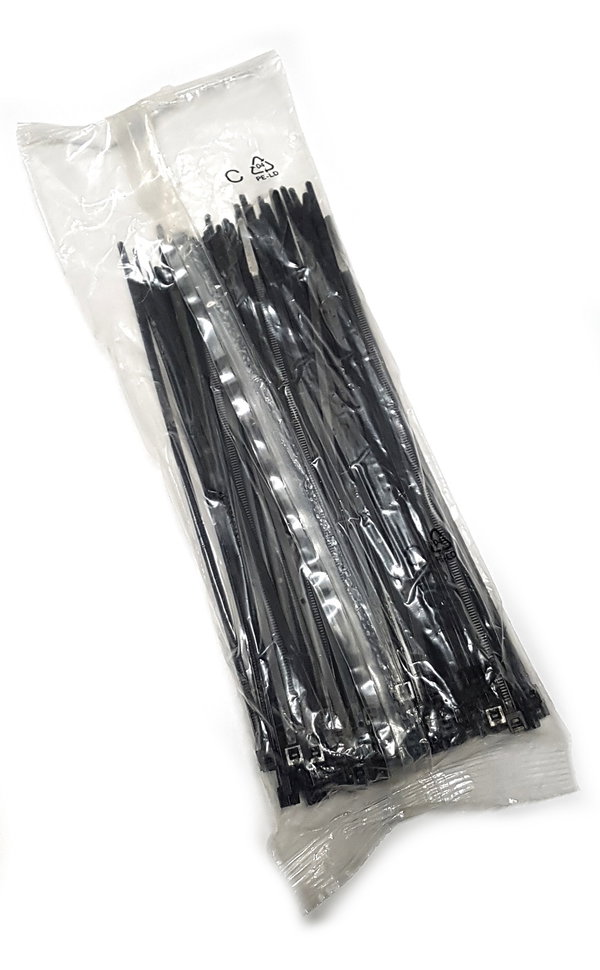 OPASKA PLASTIKOWA 7.6X450MM CZARNA GPH VPC 8/450 100SZT