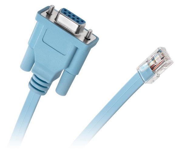 KABEL GNIAZDO RS232 - WTYK RJ45 1,8M