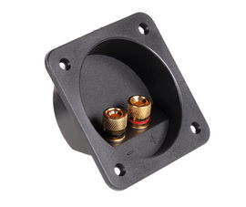 GNIAZDO TERMINAL GŁOŚNIKOWE X2 BANAN GNI0240