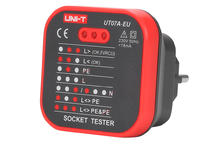 TESTER GNIAZD ELEKTRYCZNYCH UNI-T UT07A-EU