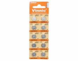 BATERIA ALKALICZNA VINNIC AG10 L1131 BLISTER 10SZT 