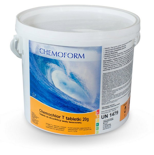 CHEMOCHLOR T TABLETKI 20G WIADERKO 3KG 00107