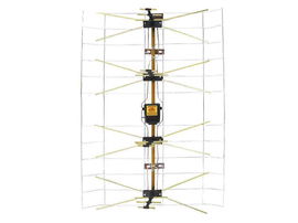 ANTENA TV SZEROKOPASMOWA CE POZŁACANA SIATKOWA TELEWIZYJNA TELEWIZORA