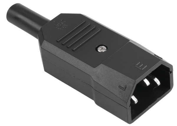 WTYK AC 3PIN NA KABEL KOMPUTEROWY