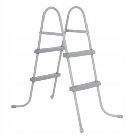 DRABINKA BEZPIECZNA DRABINA SCHODKI DO BASENU BASENOWA OGRODOWA 84CM