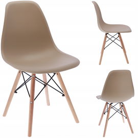 FOTEL KRZESŁO UNIWERSALNE SKANDYNAWSKIE WYGODNE DO KUCHNI SALONU JADALNI