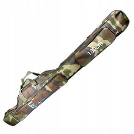 FUTERAŁ OPAKOWANIE ETUI POKROWIEC NA WĘDKI WODOODPORNY 2 KOMORY WĘDKARSKI