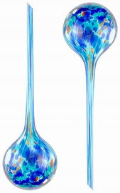 NAWADANIAJĄCE KULE SZKLANE DO KWIATÓW ROŚLIN 2SZT.