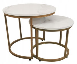 ZESTAW STOLIK KAWOWY OGRODOWY TARASOWY MAŁY SALONOWY BALKONOWY WYTRZYMAŁY