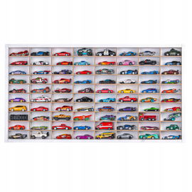 REGAŁ ORGANIZER PÓŁKA DUŻA XL 80 MIEJSC NA HOT WHEELS SAMOCHODZIKI RESORAKI