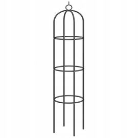 STOJAK WOLNOSTOJĄCY NA KWIATY RÓŻE WYTRZYMAŁY PODPORA PERGOLA METALOWA