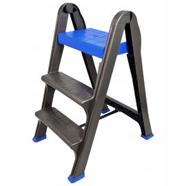 DRABINA DRABINKA DOMOWA 3-STOPNIOWA SKŁADANA 130KG SCHODKI PODEST STOŁEK