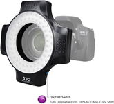 JJC LED-60 Lampa błyskowa LED makro 60 diod dyfuzor do Sony Canon Nikon Olympus