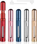 Atomizer podróżny do perfum buteleczki butelka 12ml zestaw z rozpylaczem 5szt