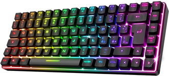 Spirit Of Gamer Bezprzewodowa klawiatura do gier Bluetooth RGB włoski układ